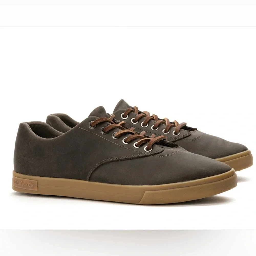SEAVEES - Hermosa Leather Sneaker - NEW
